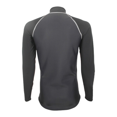 La veste de ressac du néoprène du mâle 3mm/gainent longtemps la tirette supérieure de cou de Wetsuits du néoprène fournisseur