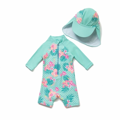 Protection UV en un seul morceau de la SPF 50+ Sun de vêtements de bain de short de maillot de bain de fille de bébé/enfant en bas âge fournisseur