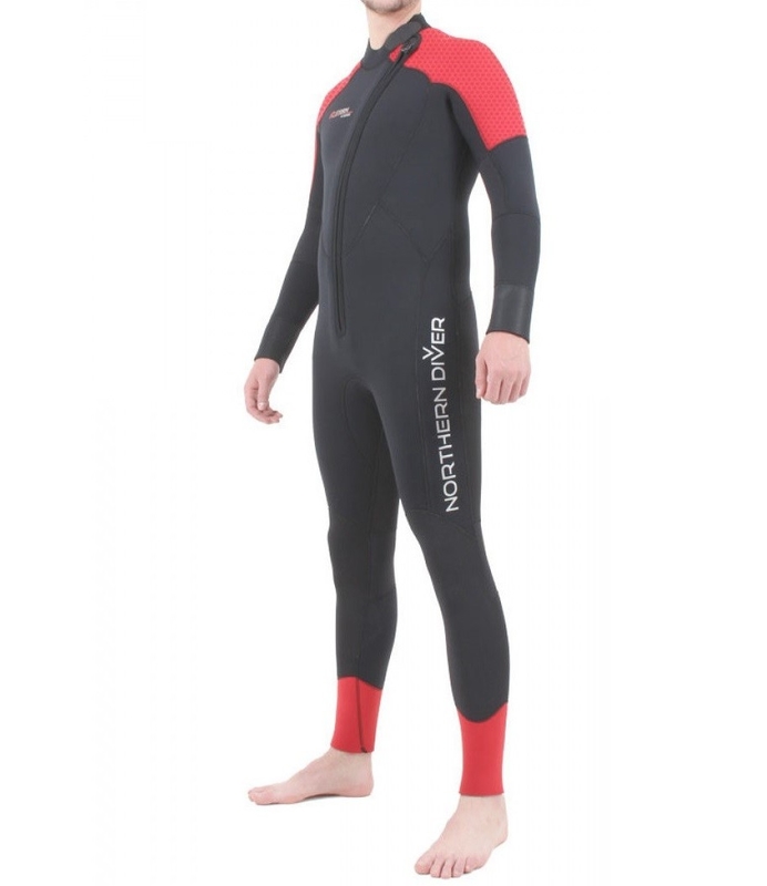 Wetsuit masculin de plongée à l'air avec le modèle d'impression de sublimation écologique fournisseur