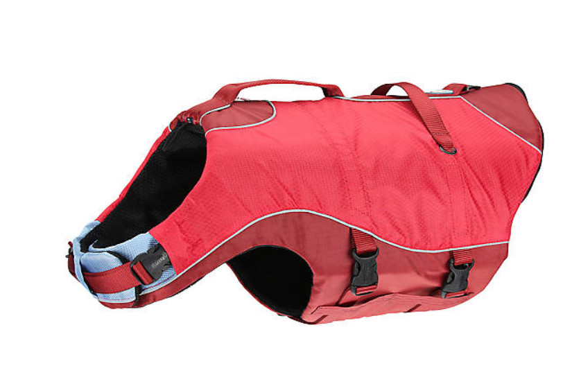 Gilet de sauvetage léger protecteur rouge de chien de gilet/néoprène de vie de chien fournisseur