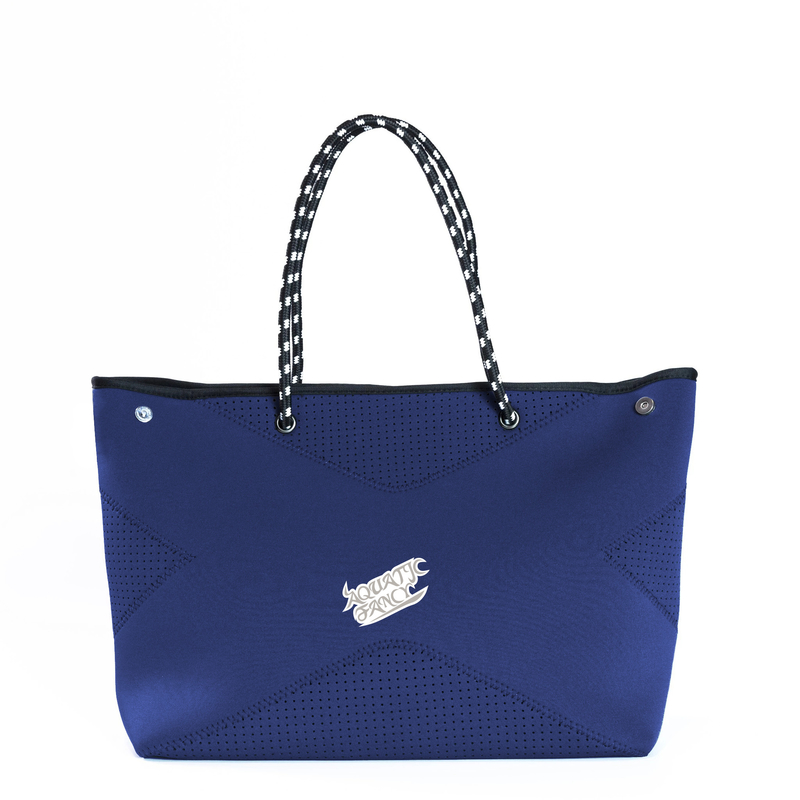 Façonnez le sac de plage du néoprène/Madame mous bleus Tote Handbag For Cosmetics fournisseur