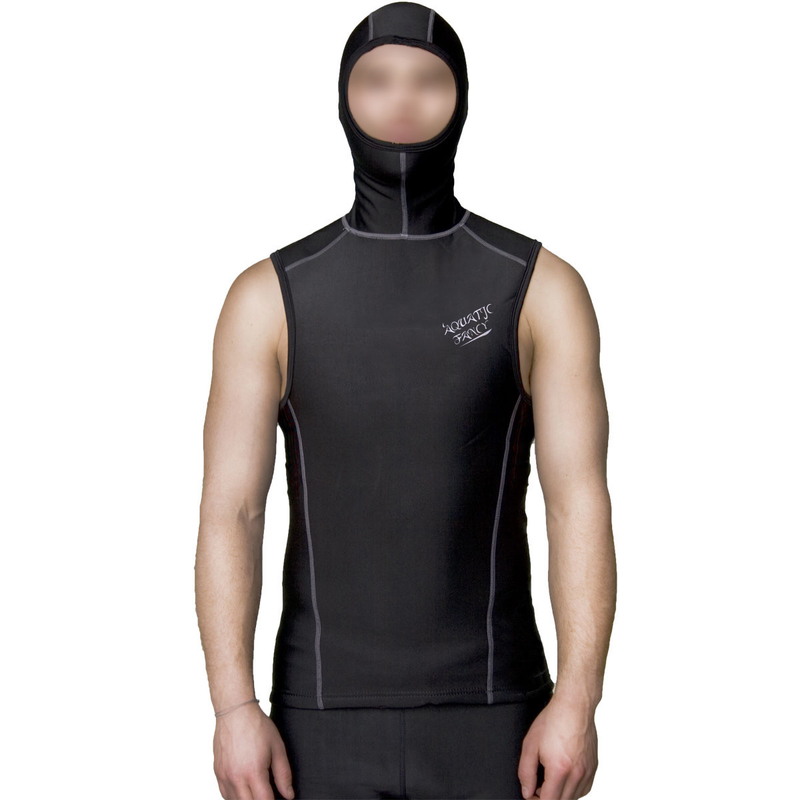 Wetsuit du néoprène des adultes 3mm/gilet à capuchon de plongée à l'air hommes sans manche de veste pour Spearfishing fournisseur