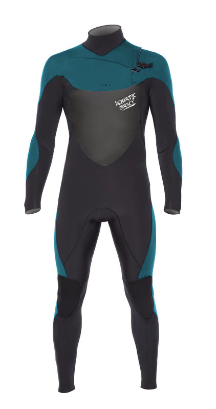 De Wetsuit noir et bleu de plongée à l'air de panneau protection ergonomique de douille longtemps - fournisseur